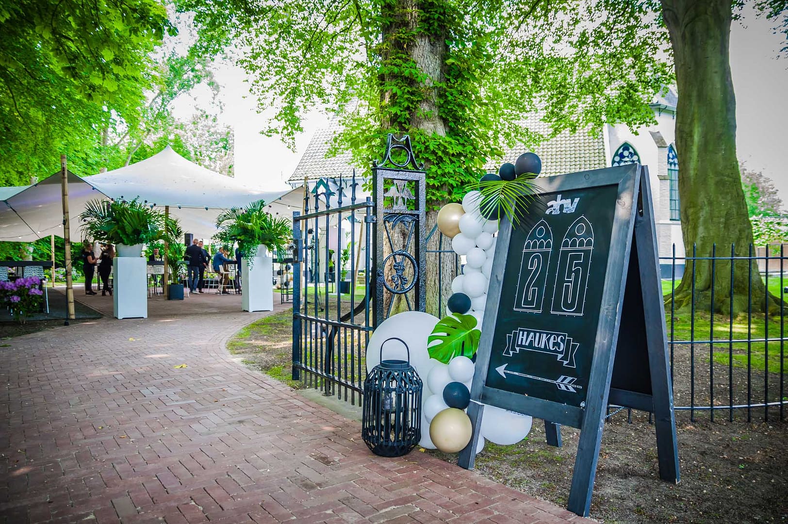 ABV Haukes 25 jaar zakelijk event
