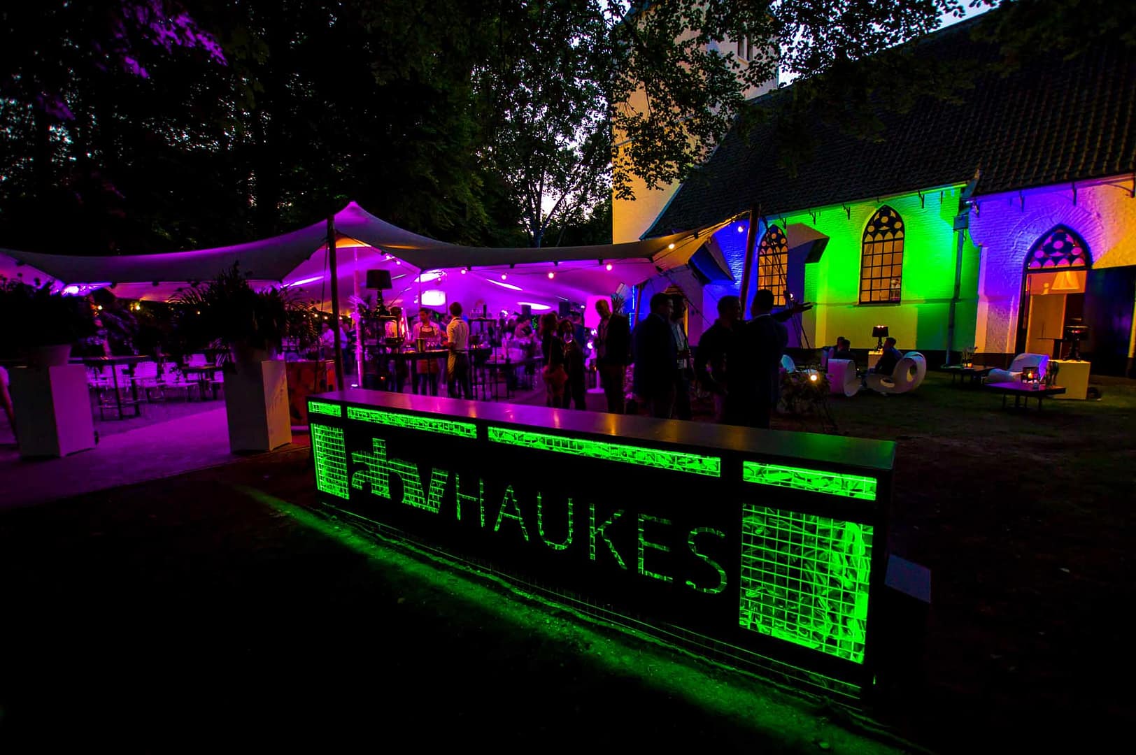ABV Haukes 25 jaar zakelijk event Ontwerpers
