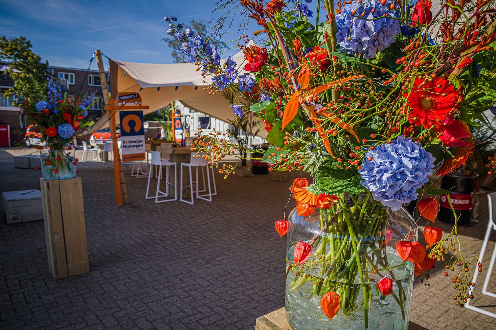 Flower en bloem design aankleding evenement Nijmegen