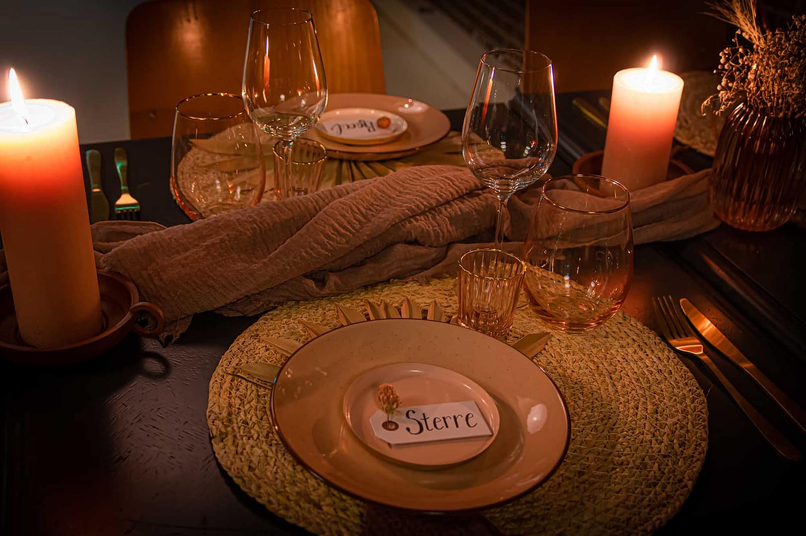 Styling voor tafel nijmegen Event Ontwerpers