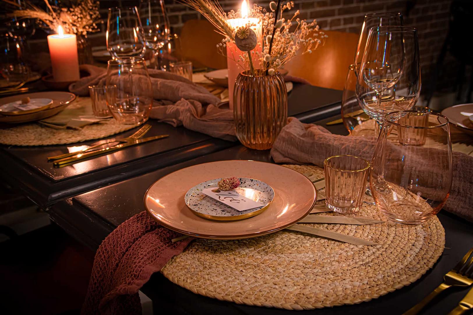 Styling voor tafel nijmegen Event Ontwerpers